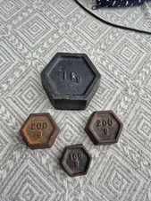 Set cast iron scale - iron,