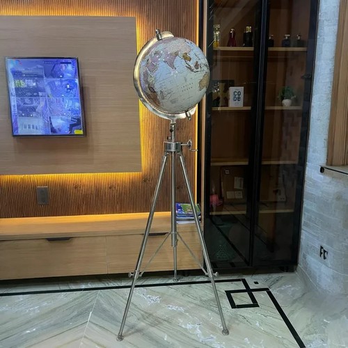 Inch large globe with - inch,