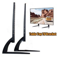 Universal TV Stand Leg Base Tabletop Pedestal Mount Bracket for 32“-70" LCD TV