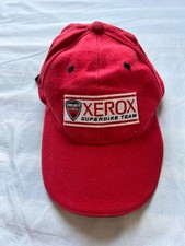 Vintage Ducati Corse Xerox Superbike Team Cap Mens One Size Red Adjustable Back