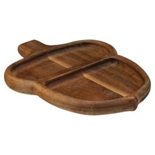 Brown Wooden Acorn Table