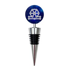 Libra Star Sign Wine Bottle Stopper Gift | Zodiac Bar Accessory | Astrology Gift