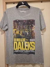 Dr Who and The Daleks Film1965.. Men's T-Shirt..Size Large (L)..  V.G.C.