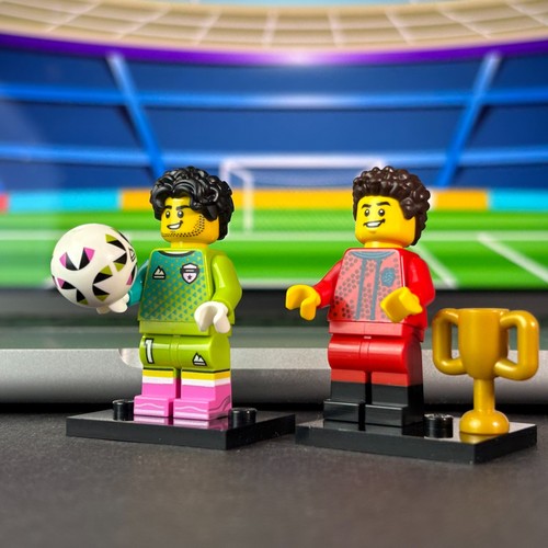 Lego football minifigure - football,