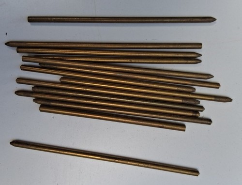 Solid brass round - round, offcuts