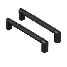 CILEYTION 10 Pk Cabinet Handles Drawer Pulls Kitchen 160mm/7in Hole Matt Black