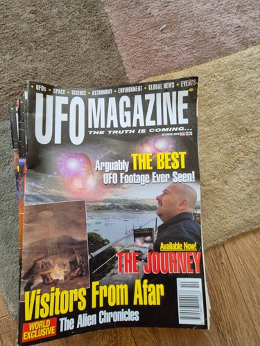 Ufo magazine october - magazine, 2003
