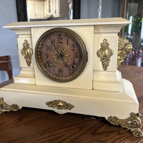 Ansonia mantle clock - ansonia,