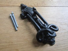 Rustic iron door knocker - rustic,