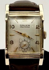 Vintage 1940s Mens Gruen 17j