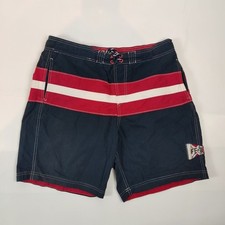 Fat Face Mens XL Navy Red