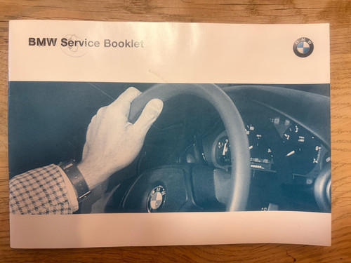 Bmw service book duplicate - bmw,