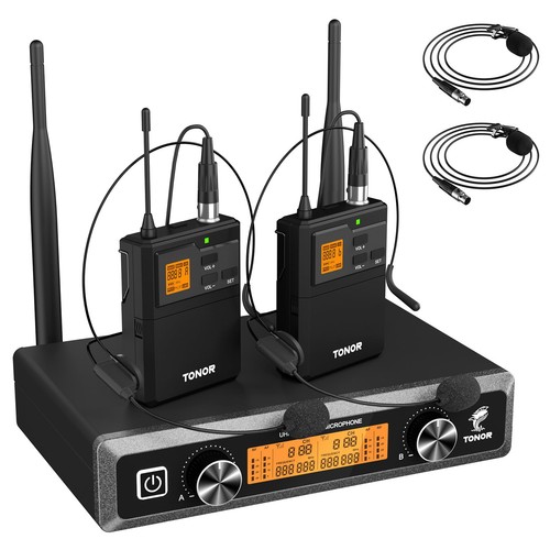 Uhf wireless microphone system - microphone,
