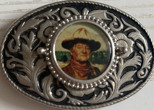 John wayne vintage metal belt - metal,
