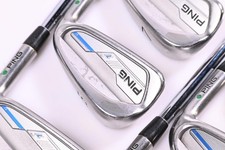 Ping i-Series E1 Irons / 5-PW / Green Dot / Stiff Flex XP 95 S300 Shafts