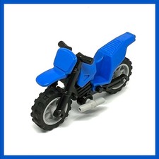LEGO Blue Dirt Bike Racing