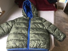 F & F Boys Jacket Coat 12-18 Months Very Padded Height 86cm Weight 12.5kg VGC