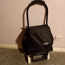 hoppa shopping trolley, shopping trolley, trolley, black, hoppa