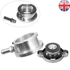 32mm 1-1/4" ID Aluminum Weld on Header Tank Radiator Filler Neck w/Cap Natural