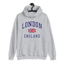 I Love London England Hoodie