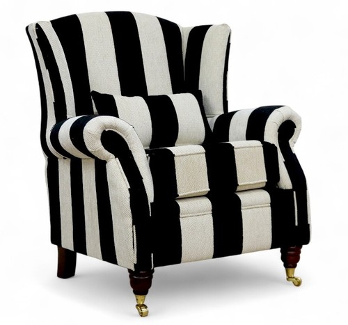 Stripe fabric high back - stripe,