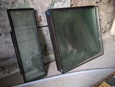 Double Glazed White UPVC Porch  or Conservatory Wall With External Door