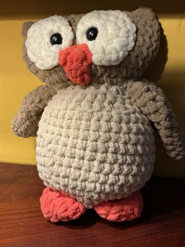 Hand knitted wise - knitted, 14”