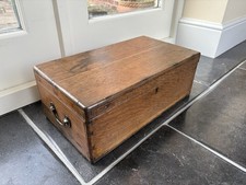 Small Antique Oak Box/Chest -