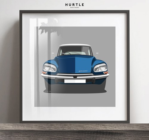 Citroen artwork print - artwork,