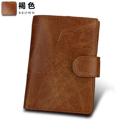 Men genuine leather wallet - men's,