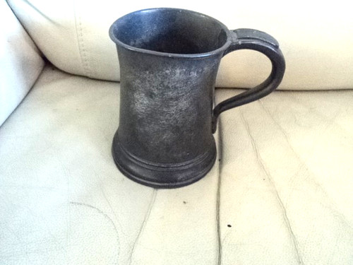 Antique early 1800 pewter - early,