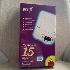 Vintage BT Response 15 Digital Answering Machine 871048 Alpine White
