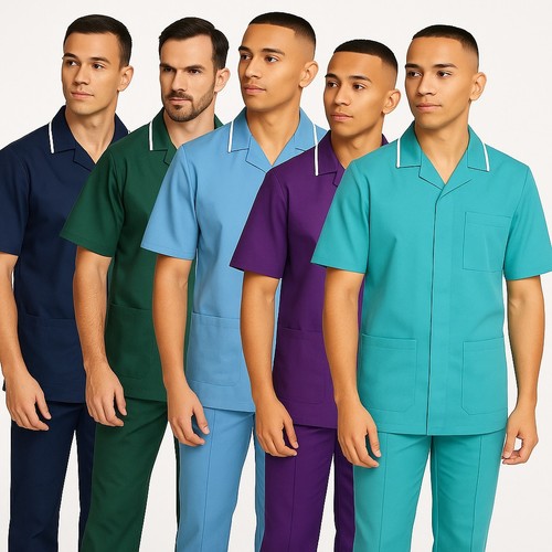 Mens nurses top tunic - tunic, work