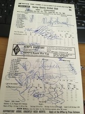 1967 SURREY V GLOUCESTERSHIRE