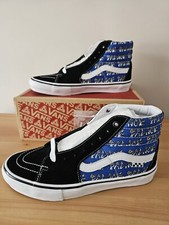 VANS PALACE Skate Sk8-HI BLUE P SHROOM mushroom DS SIZE UK 8 - EU 42 - NEW
