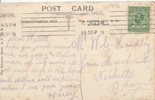 Genealogy Postcard - Family History - Handby or Handly - Nechells   BH4633