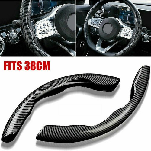2pcs black carbon fiber - fiber, non