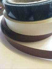 Pre  glued Iron On Edging Tape Various Colours, Metre length of chipboard edging