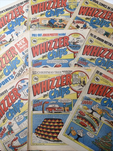 Whizzer and chips - whizzer, comics
