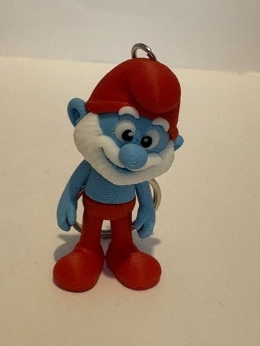 Papa smurf printed - papa, flexi
