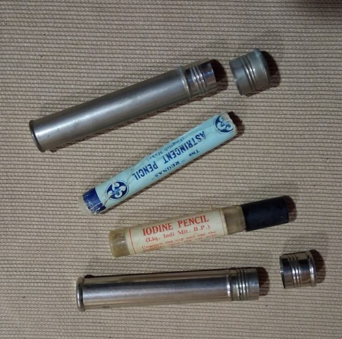 Two vintage medical miniature
