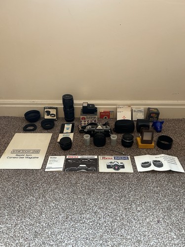 Pentax silver 35mm slr film - 35mm,