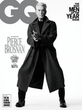 GQ UK Magazine Issue: December 2025 / January 2026 - Pierce Brosnan + GQ Watches