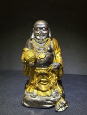 Gold and Silver Buddha Statue