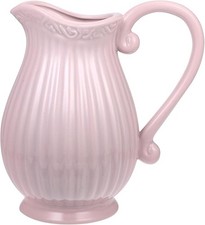 Pink Pitcher Hydroponic Planter Jug Decor Ceramic Flower Pots Fireplace Flower