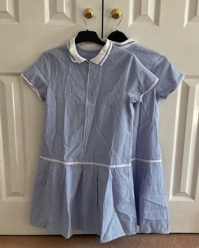 Girls blue school - blue, uniform
