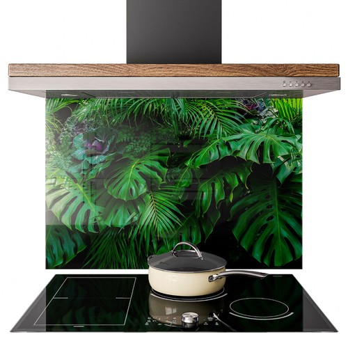 Glass splashback kitchen tile - splashback,