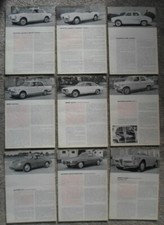 ALFA ROMEO orig 1961 Brochure Portfolio - Giulietta Spider Sprint Veloce SS 2000