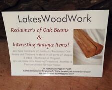 RECLAIMED ENGLISH OAK BEAMS & OTHER LOVELY TIMBERS In Stock!! (Full UK Delivery)