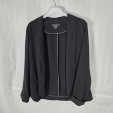 Ladies Jacket Size 10 Primark Black Blazer Smart Day Office Work Party 